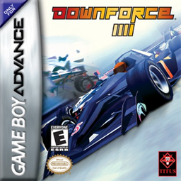 Downforce box art for GameBoy Advance